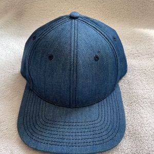 DENIM SNAPBACK BALL CAP